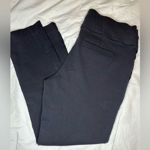 Maurice’s black crop slacks